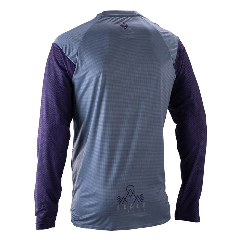 Load image into Gallery viewer, Leatt MTB Trail 3.0 Long Sleeve Jersey - Galaxy Blue - Men's
