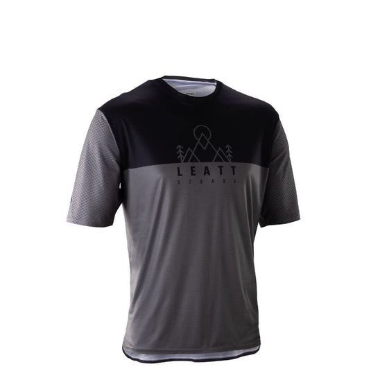 Leatt Trail 3.0 Jersey - Ghost Black - Men's