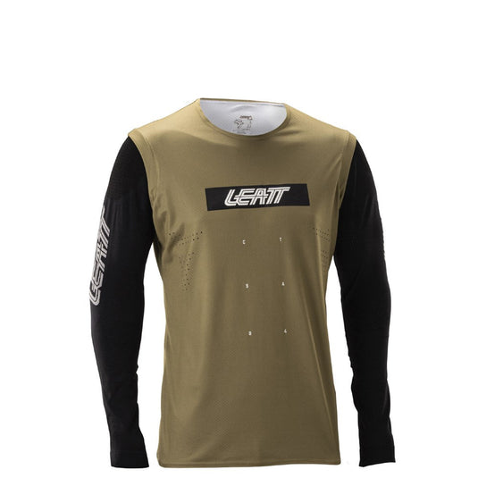 Leatt Gravity 8.0 Race Jersey - Brown - Men's