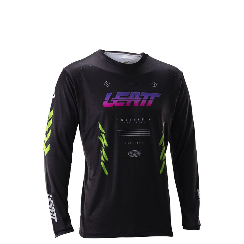 Load image into Gallery viewer, Leatt MTB Gravity 4.0 Long Sleeve Race Jersey - Black - Women's
