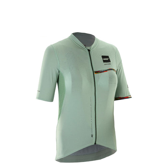 Leatt Endurance 5.0 Cargo Jersey Mint Green - Women