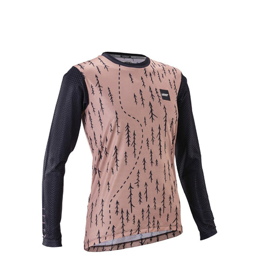 Leatt Trail 3.0 Long Sleeve Jersey - Women's Pink