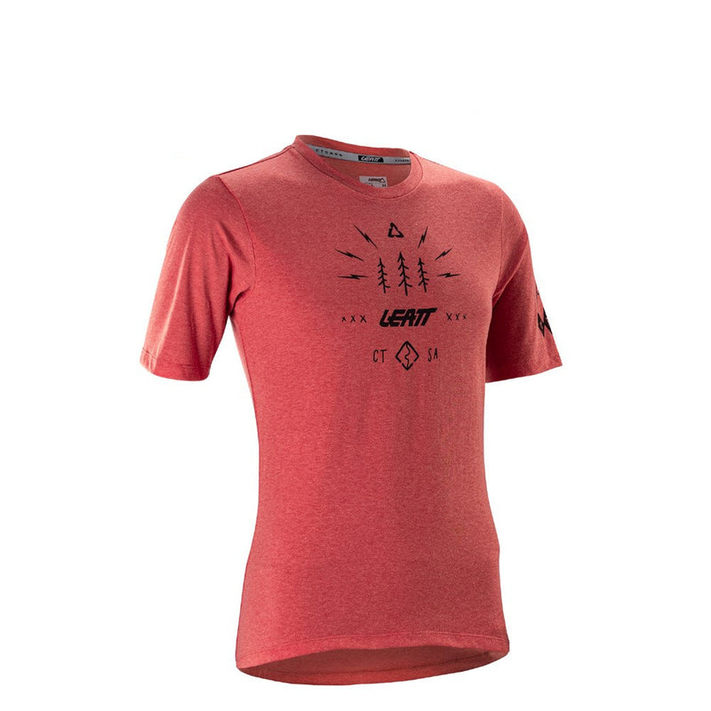 Load image into Gallery viewer, Leatt Jersey MTB Gravity 3.0 - Dusty Red - Women's
