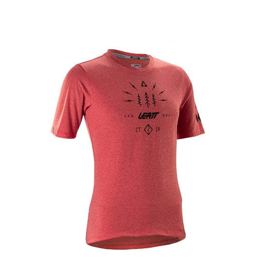 Leatt Jersey MTB Gravity 3.0 - Dusty Red - Women's