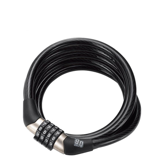 On Guard OG Series Coiled Cable Lock Combo 150cm x 8mm