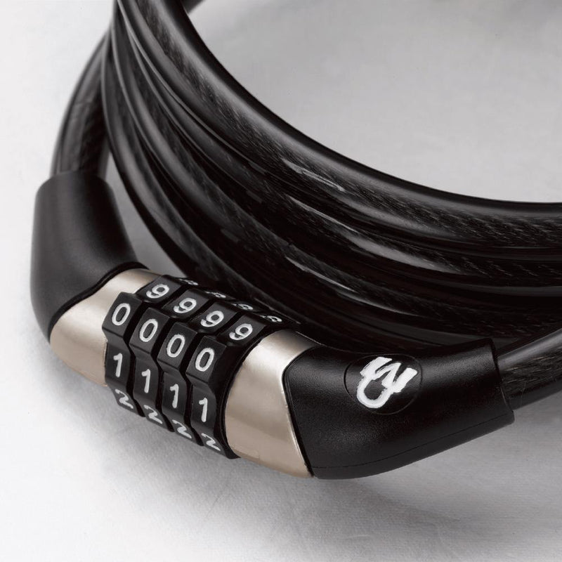Load image into Gallery viewer, On Guard OG Series Coiled Cable Lock Combo 150cm x 8mm
