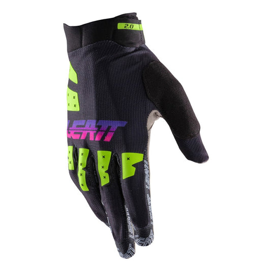 Leatt MTB 2.0 X-Flow Gloves - Neon Black