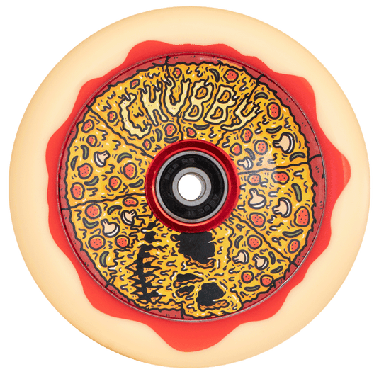Chubby 110mm Skull Pizza Scooter Wheel