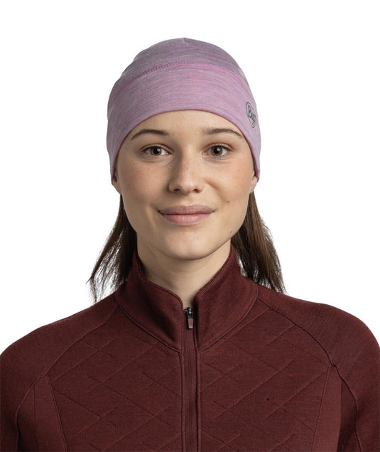 Wool LW Beanie Pansy 