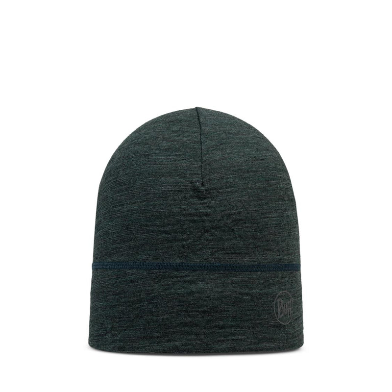 Load image into Gallery viewer, Wool LW Beanie Multistripes Forest -117997.809
