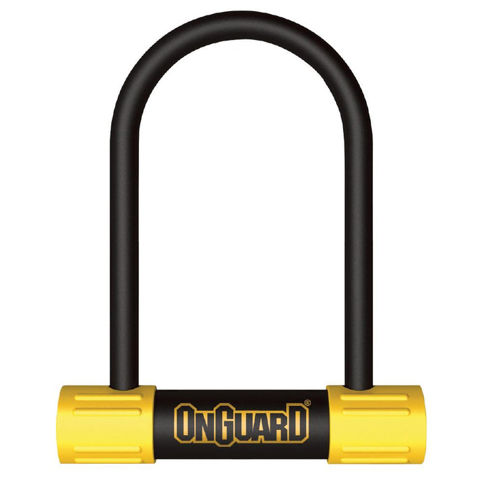 On Guard Bulldog Series Mini DT Keyed U-Lock with Cable, 9cm