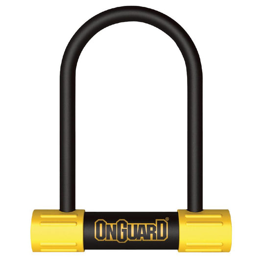 On Guard Bulldog Series Mini DT Keyed U-Lock with Cable, 9cm