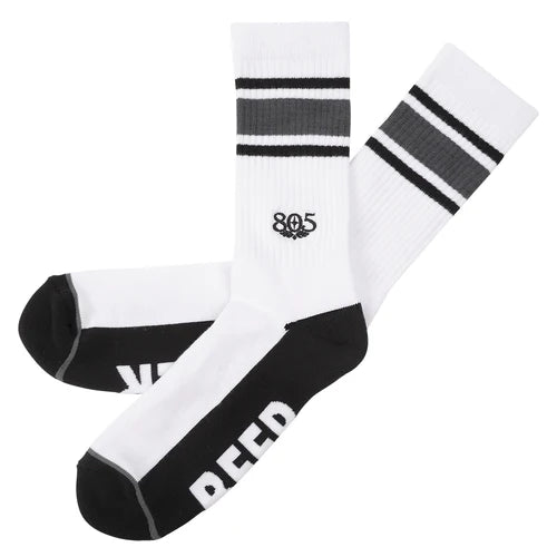 Fasthouse 805 Brew Socks - White/Black