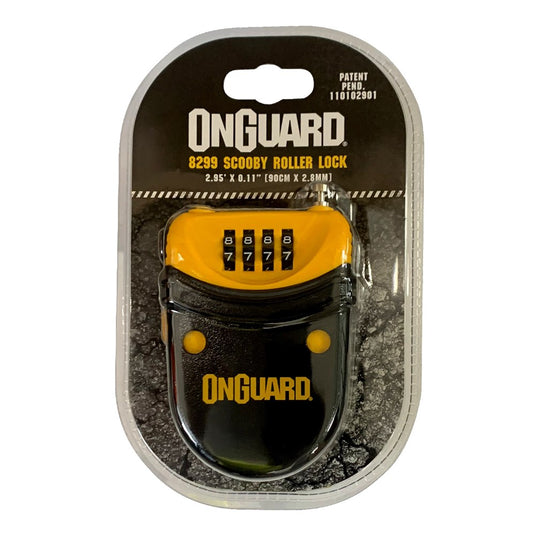 On Guard Scooby Roller Scooter Lock - Retractable Combo