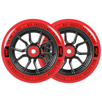 MADD Gear 120mm Syndicate AR Hollow Core Wheels - Red/Black