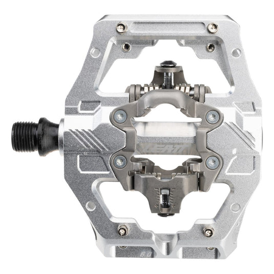 Leatt Pedal Gravity 6.0 Clip-In - 110x88mm Silver