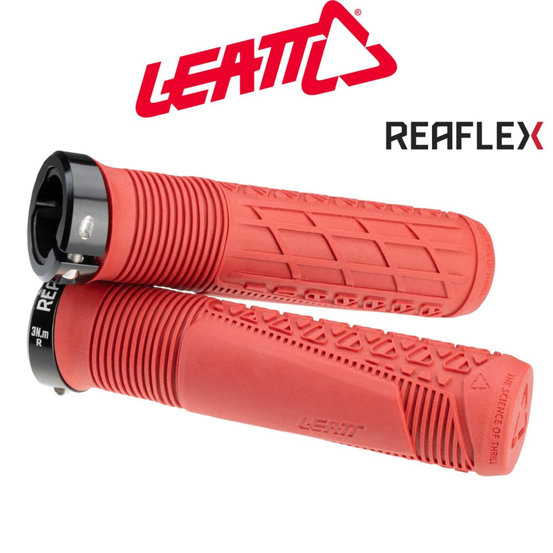 Load image into Gallery viewer, Leatt Grips ReaFlex 6.0 Lava - 29mm Thin
