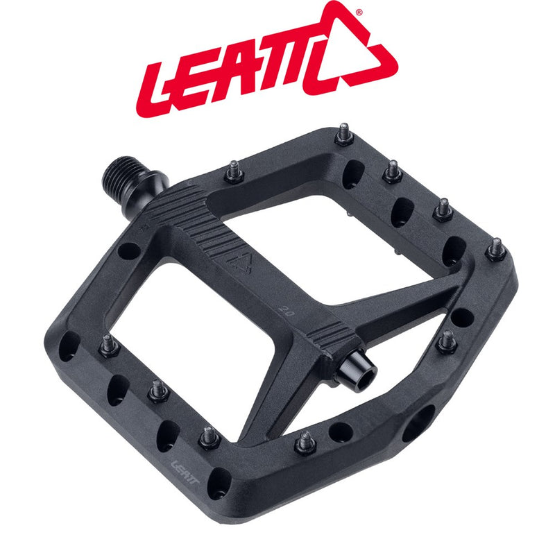 Load image into Gallery viewer, Leatt Pedal AllMtn 2.0 Composite Flat Wide - Black
