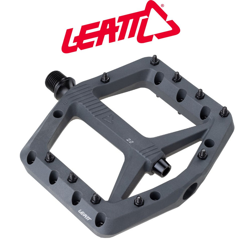 Load image into Gallery viewer, Leatt Pedal AllMtn 2.0 Composite Flat Wide - Granite
