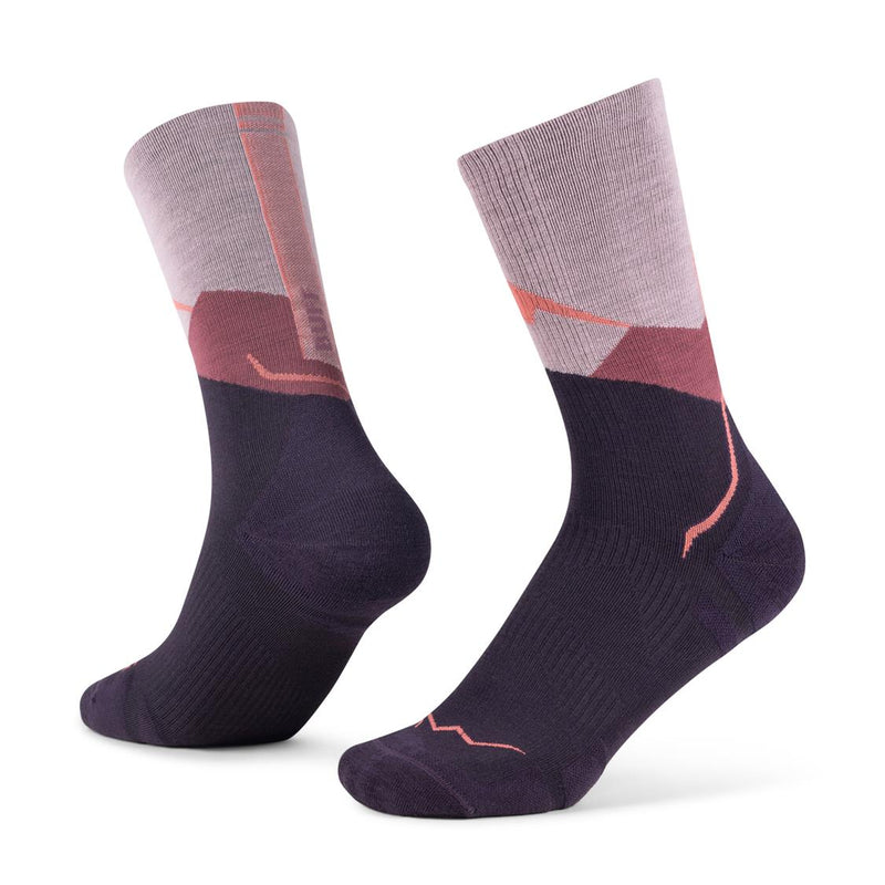 Load image into Gallery viewer, Sock Merino Crew  LWC1 Pink -137795.538

