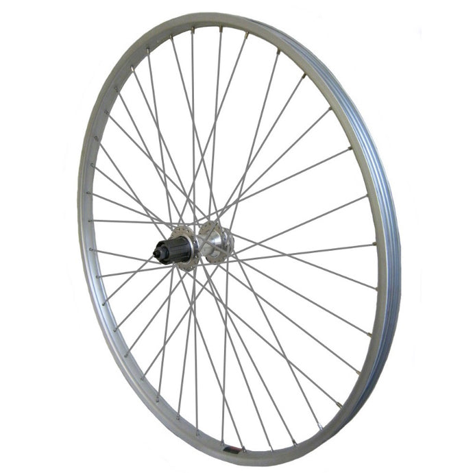 Rear 700 x 25/28 QR Alloy 7 Speed Cassette Wheel