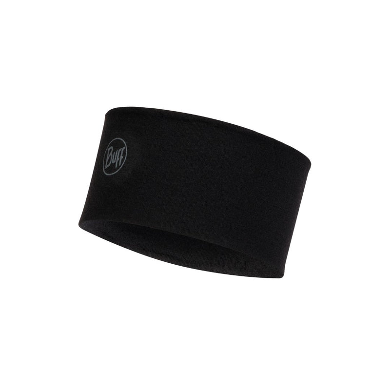 Load image into Gallery viewer, Buff Headband Wool MW Solid Black
