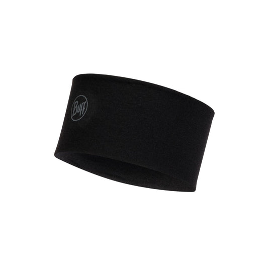 Buff Headband Wool MW Solid Black