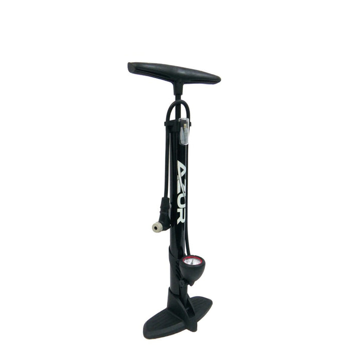 Azur Alloy Clever Valve Pump with Gauge - Black