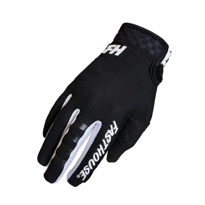 Fasthouse Youth A/C Elrod Air Glove - Black