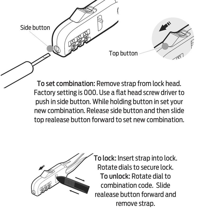 Load image into Gallery viewer, Azur Cafe Lock - Combination Stainless Steel - 570mm
