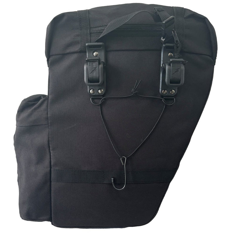 Load image into Gallery viewer, Azur Commuter Rear Panniers - Black - 48 Litre
