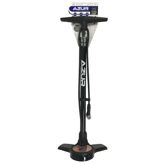 Azur Jumbo Gauge Floor Pump