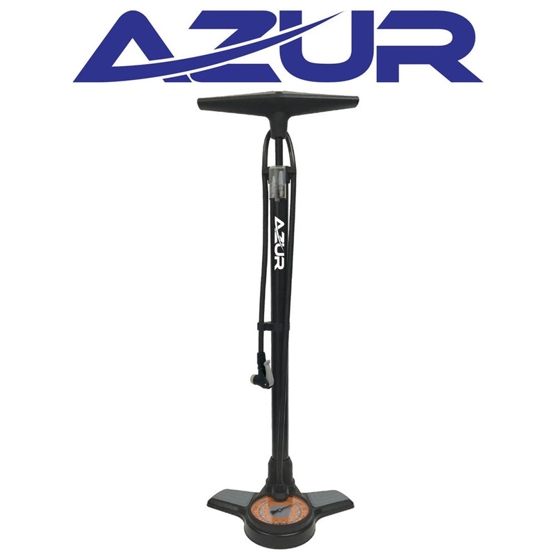Load image into Gallery viewer, Azur Jumbo Gauge Floor Pump
