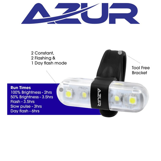 Azur USB Nano 60 Lumens Headlight