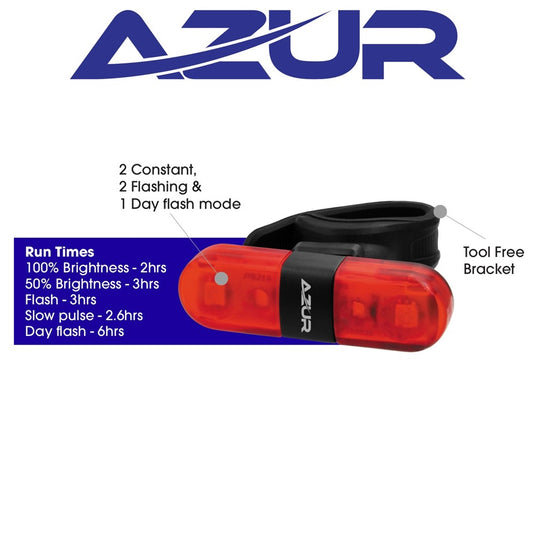 Azur USB Nano 30 Lumens Tail Light