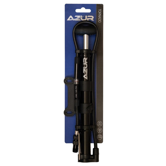 Azur Tornado Mini Pump - Presta and Schrader Compatible