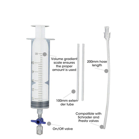 Sealant Syringe Kit for Quick Tyre Sealant Application