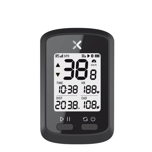 Azur XOSS Commuter GPS Cycle Computer - 10 Functions