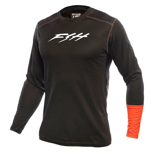 Fasthouse Alloy Ronin Long Sleeve Jersey - Black - Men's