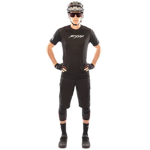 Load image into Gallery viewer, Fasthouse Alloy Ronin Short Sleeve Jersey - Black - Men&#39;s
