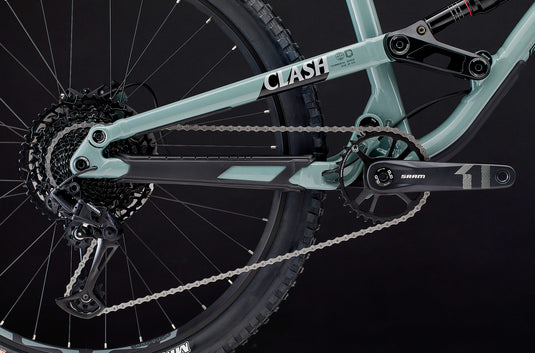 Commencal Clash Ride Moto Style Pyrite Grey Enduro Bike