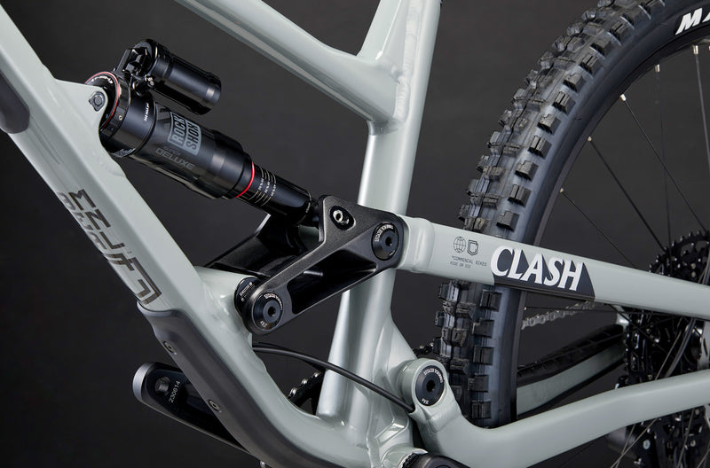 Load image into Gallery viewer, Commencal Clash Ride Moto Style Pyrite Grey Enduro Bike
