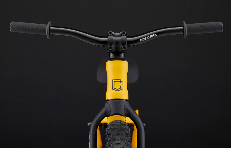 Load image into Gallery viewer, Commencal Ramones 12&quot; Push Bike Ohlins Yellow 2025 Kids Bike
