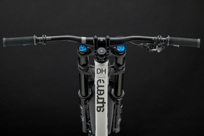 Load image into Gallery viewer, Commencal Supreme DH V5 Essential Silver Downhill Bike
