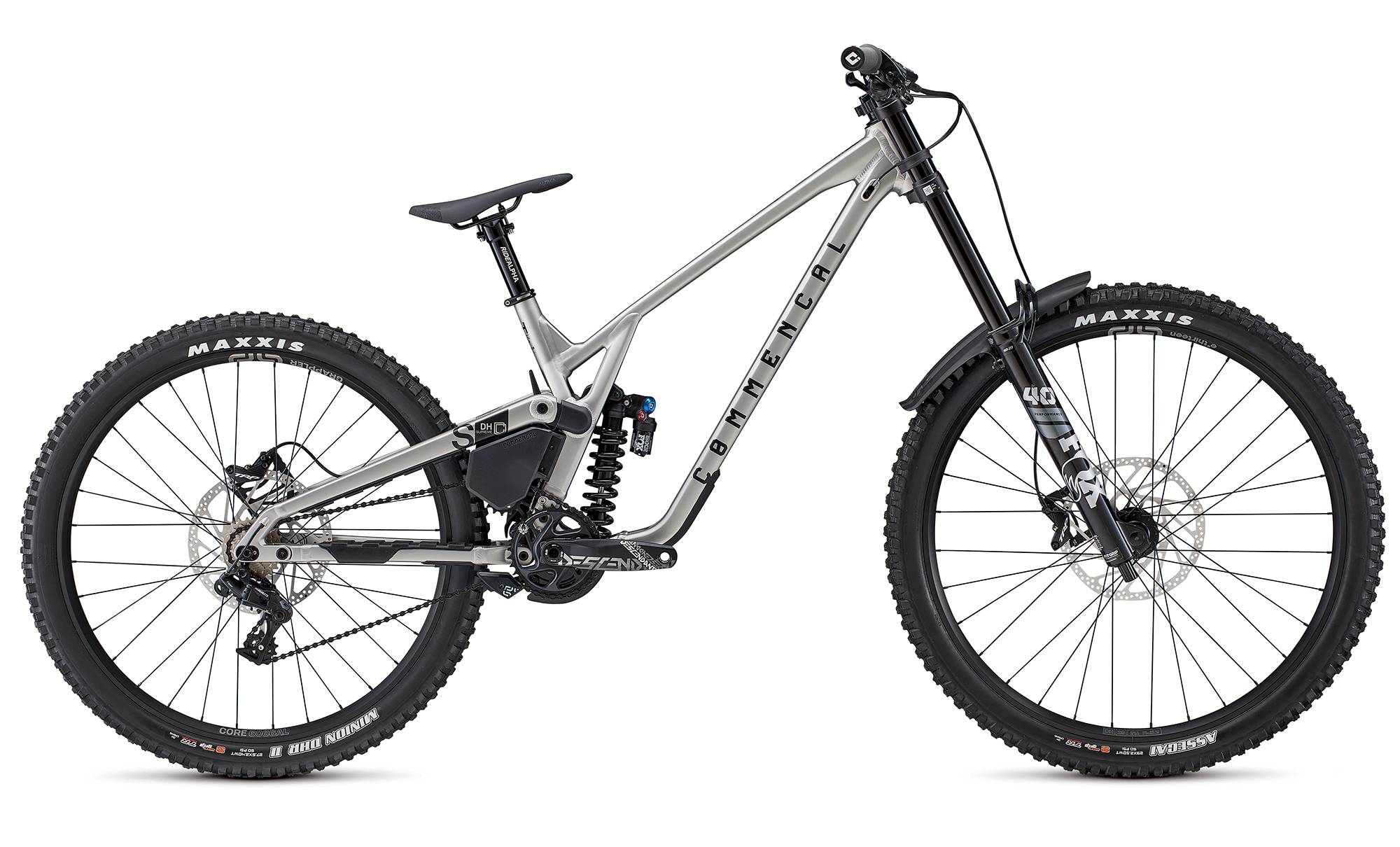 Commencal Supreme DH V5 Essential Silver Downhill Bike