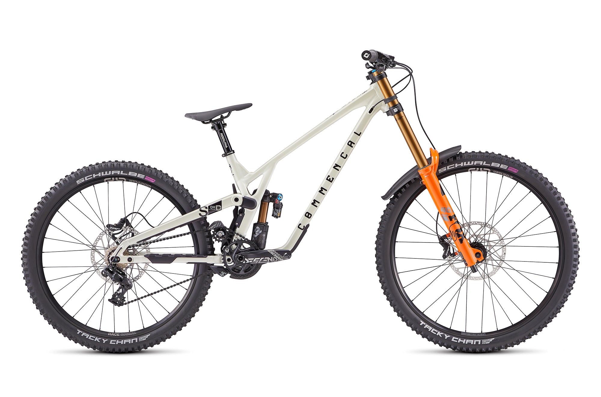 Commencal Supreme DH V5 Signature Clear Silver Downhill Bike