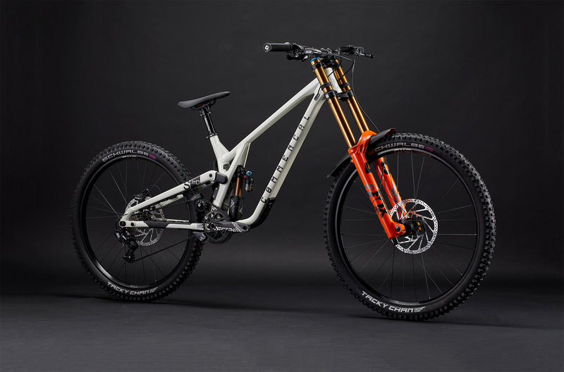 Load image into Gallery viewer, Commencal Supreme DH V5 Signature Clear Silver Downhill Bike
