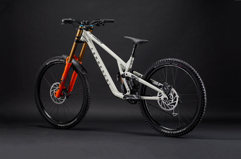 Load image into Gallery viewer, Commencal Supreme DH V5 Signature Clear Silver Downhill Bike
