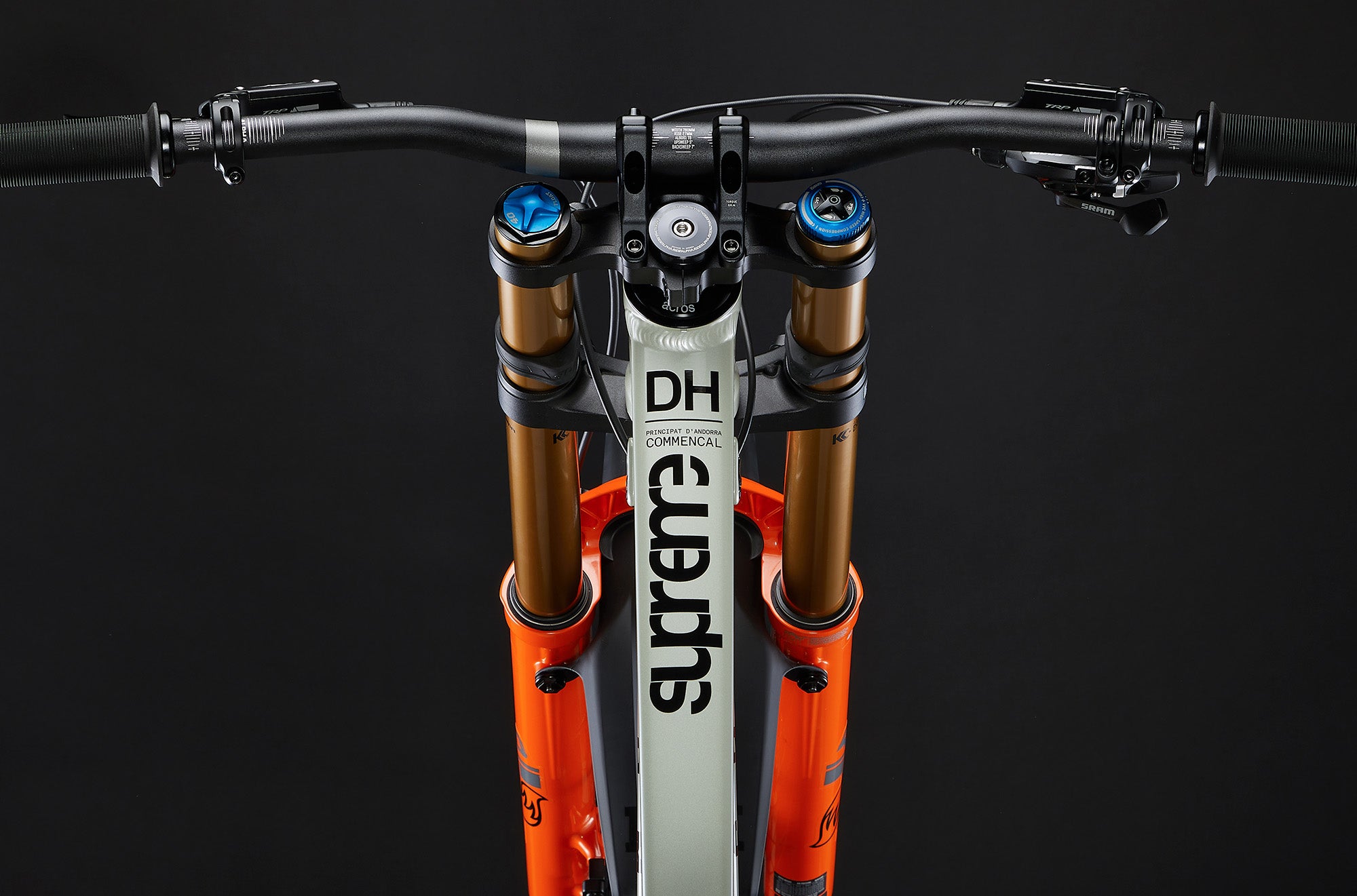 Commencal Supreme DH V5 Signature Clear Silver Downhill Bike