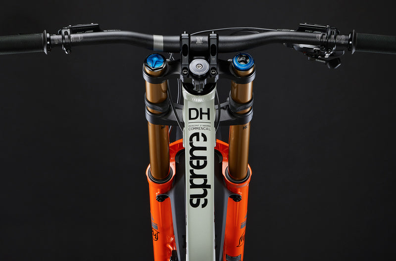 Load image into Gallery viewer, Commencal Supreme DH V5 Signature Clear Silver Downhill Bike
